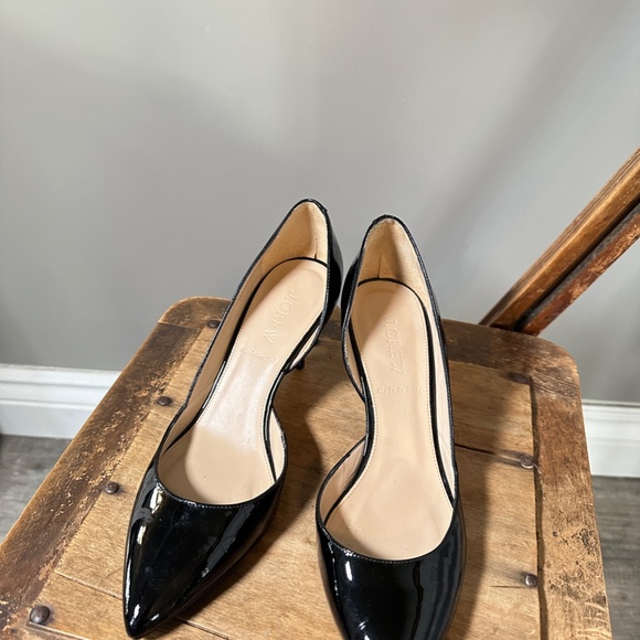 J Crew patent D'Orsay leather pumps - Picture 8 of 11